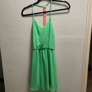 Gianni Bini Bright Green dress